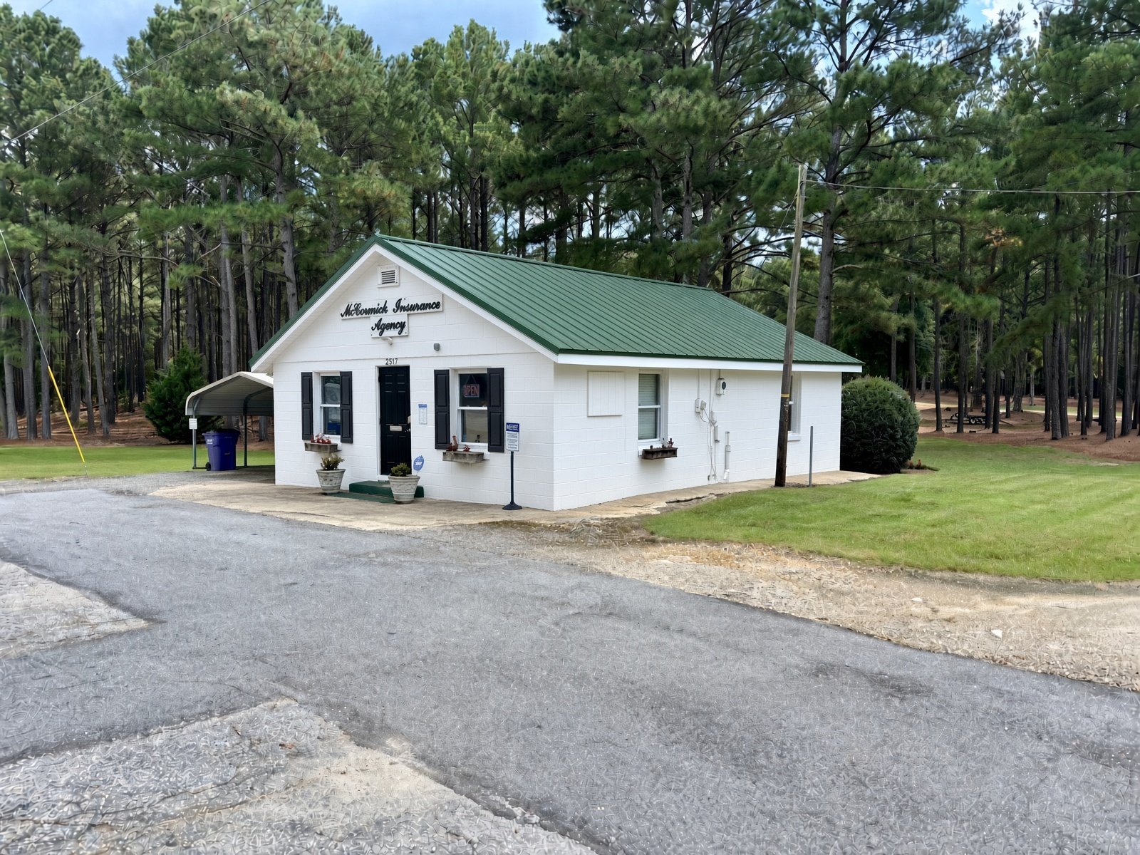 McCormick Insurance Agency office at 2517 U.S. Highway 378 East
